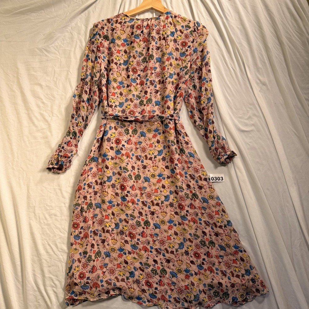 Boden Women's Boden Icons Silk Midi Dress Size 6 - Picture 7 of 7
